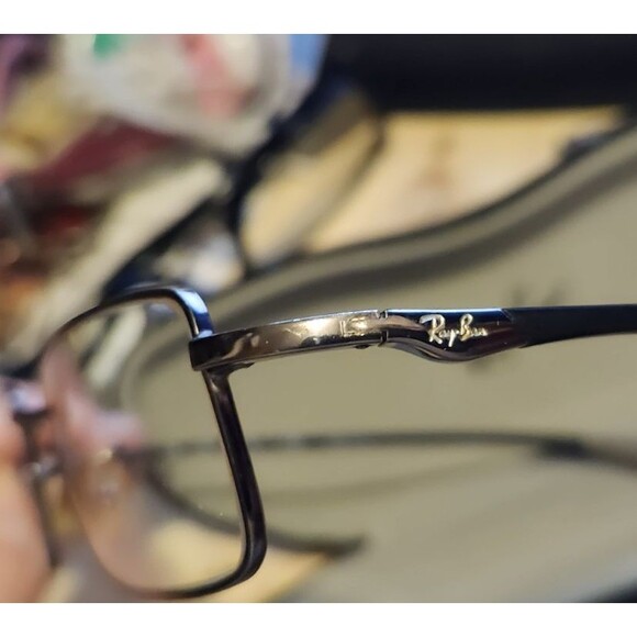 Ray-Ban RB 7511 Black Eyeglass Frames w/ Case (No Lenses) - Picture 3 of 11